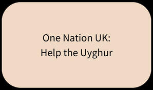 One Nation UK: Help the Uyghur